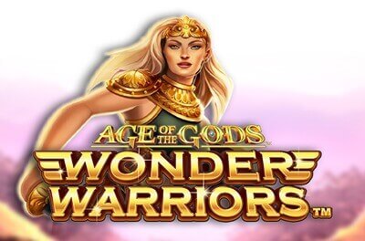 age of the gods wonder warriors slot logo