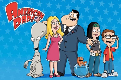 american dad slot logo