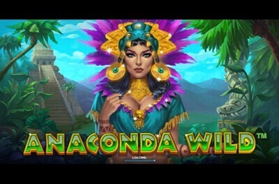 anaconda wild slot logo