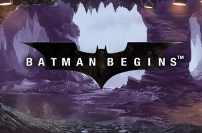 batman begins slot logo