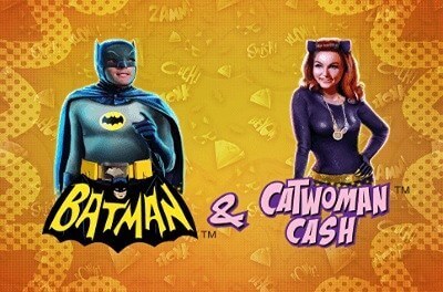 batman catwomen cash slot logo