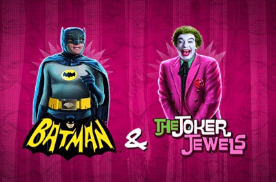 batman the joker jewels slot logo