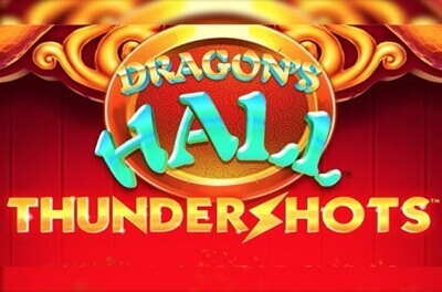 dragons hall thundershots slot logo