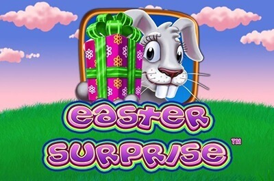 easter surprise slot logo