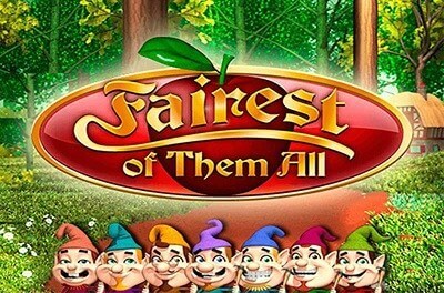 fairest of them all slot logo