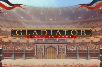 gladiator road to rome slot logo