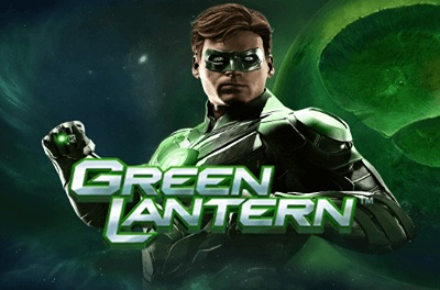 green lantern slot logo