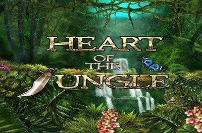 heart of the jungle slot logo