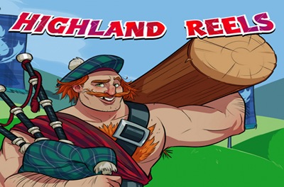 highland reels slot logo