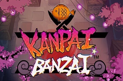 kanpai banzai slot logo