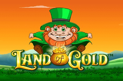 land of gold slot logo