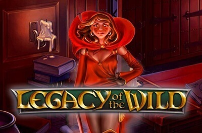 legacy of the wild slot logo