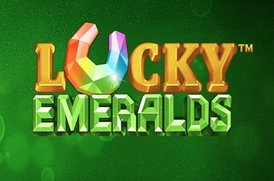 lucky emeralds slot logo