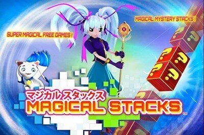 magical stacks slot logo