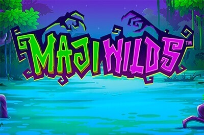 maji wilds slot logo