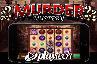 murder mystery slot logo