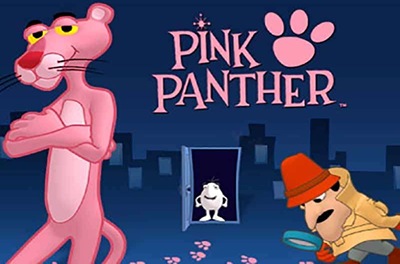 pink panther slot logo