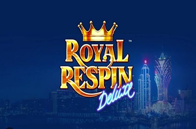 royal respin deluxe slot logo