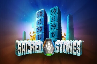 sacred stones slot logo