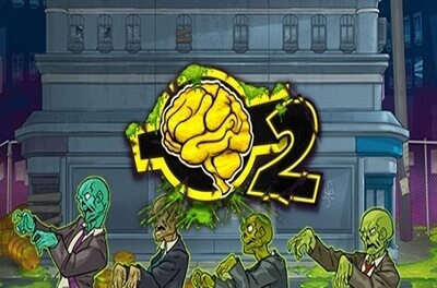 scatter brains 2 slot logo