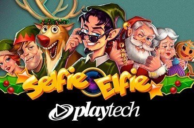 selfie elfie slot logo