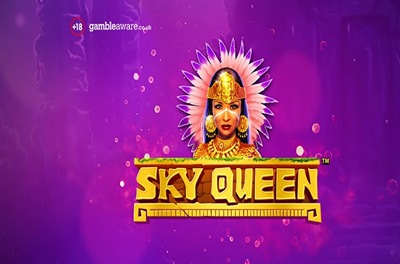 sky queen slot logo