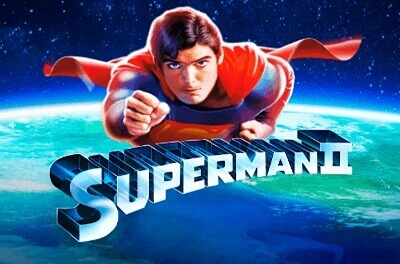 superman 2 slot logo