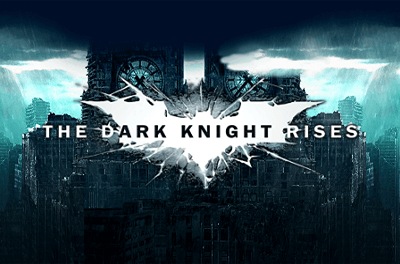 the dark knight rises slot logo