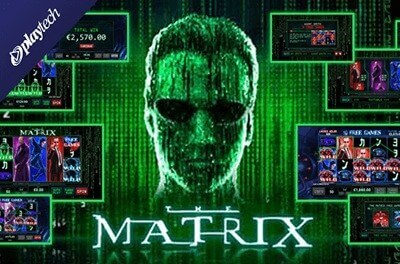 the matrix slot logo