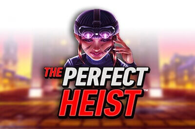 the perfect heist slot logo