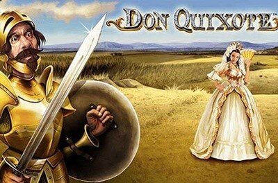 the riches of don quixote slot logo