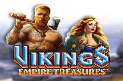 vikings empire treasures slot logo