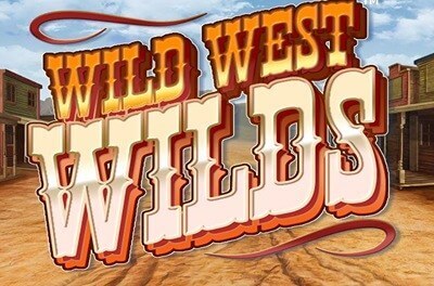 wild west wilds slot logo