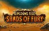 kingdoms rise sands of fury slot logo