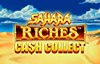 sahara riches cash collect slot logo