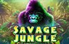savage jungle slot logo