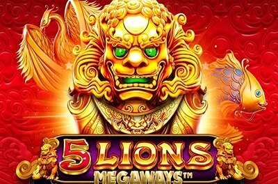 5 lions megaways slot logo