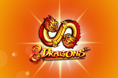 8 dragons slot logo