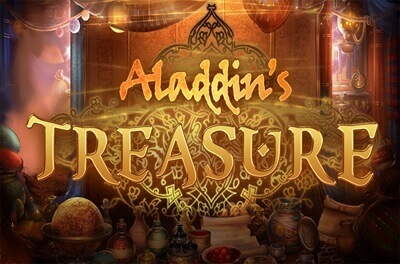 aladdins treasure slot logo