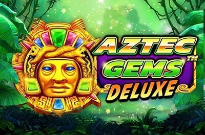 aztec gems deluxe slot logo