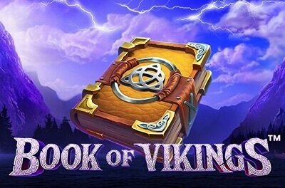 book of vikings slot logo