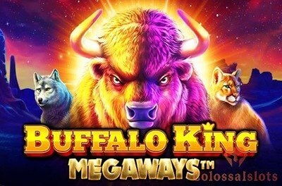 buffalo king megaways slot logo