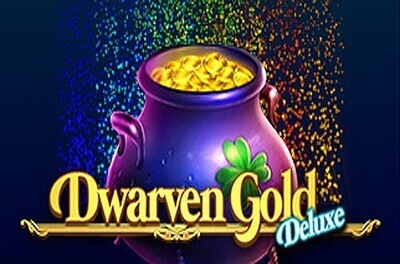 dwarven gold deluxe slot logo