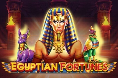 egyptian fortunes slot logo