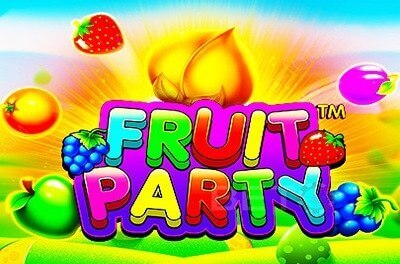 fruit party slot logo