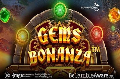 gems bonanza slot logo