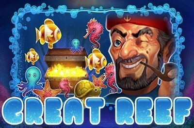 great reef slot logo