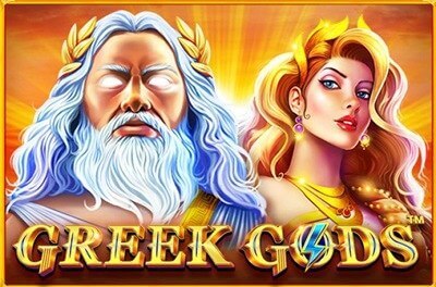 greek gods slot logo