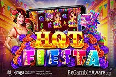 hot fiesta slot logo