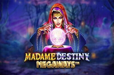 madame destiny megaways slot logo